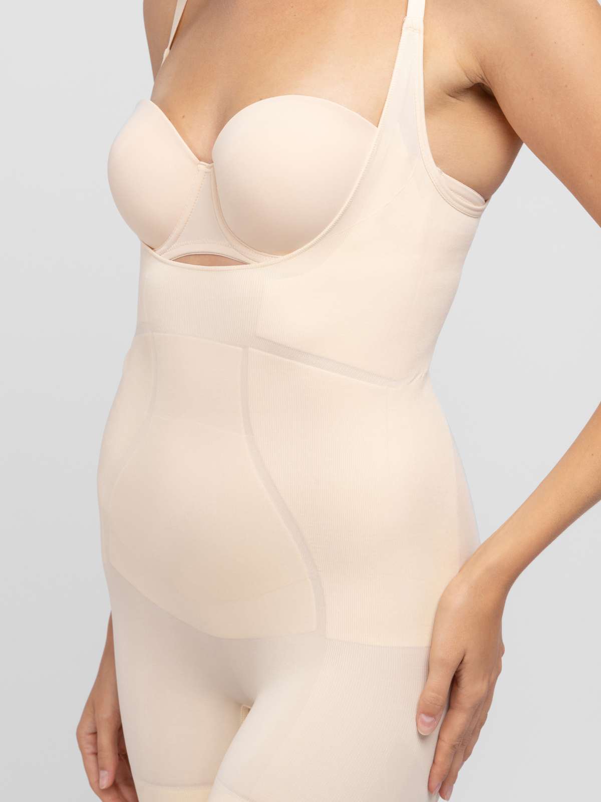 Absolute Sculpt Open Bust Bodysuit