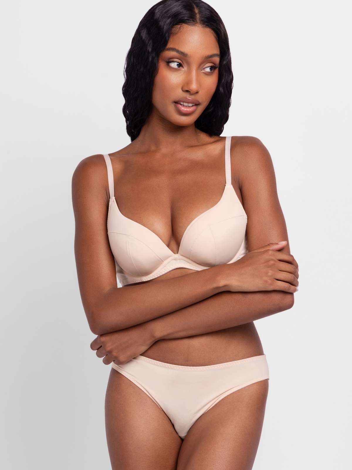 Angie 2pp Push Up Push Up Plunge Bra