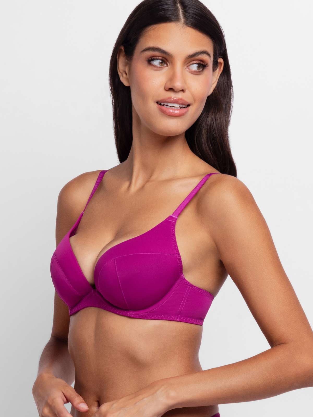 Angie 2pp Push Up Push Up Plunge Bra