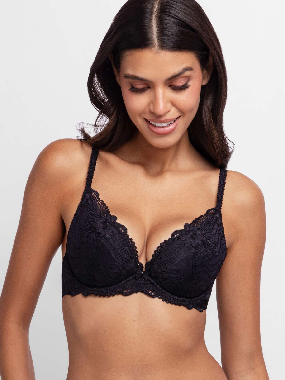 Angie Push Up Push Up Plunge Bra
