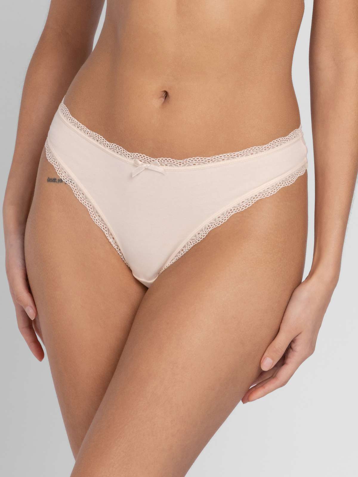 Essential Cotton 5 Pack Thong