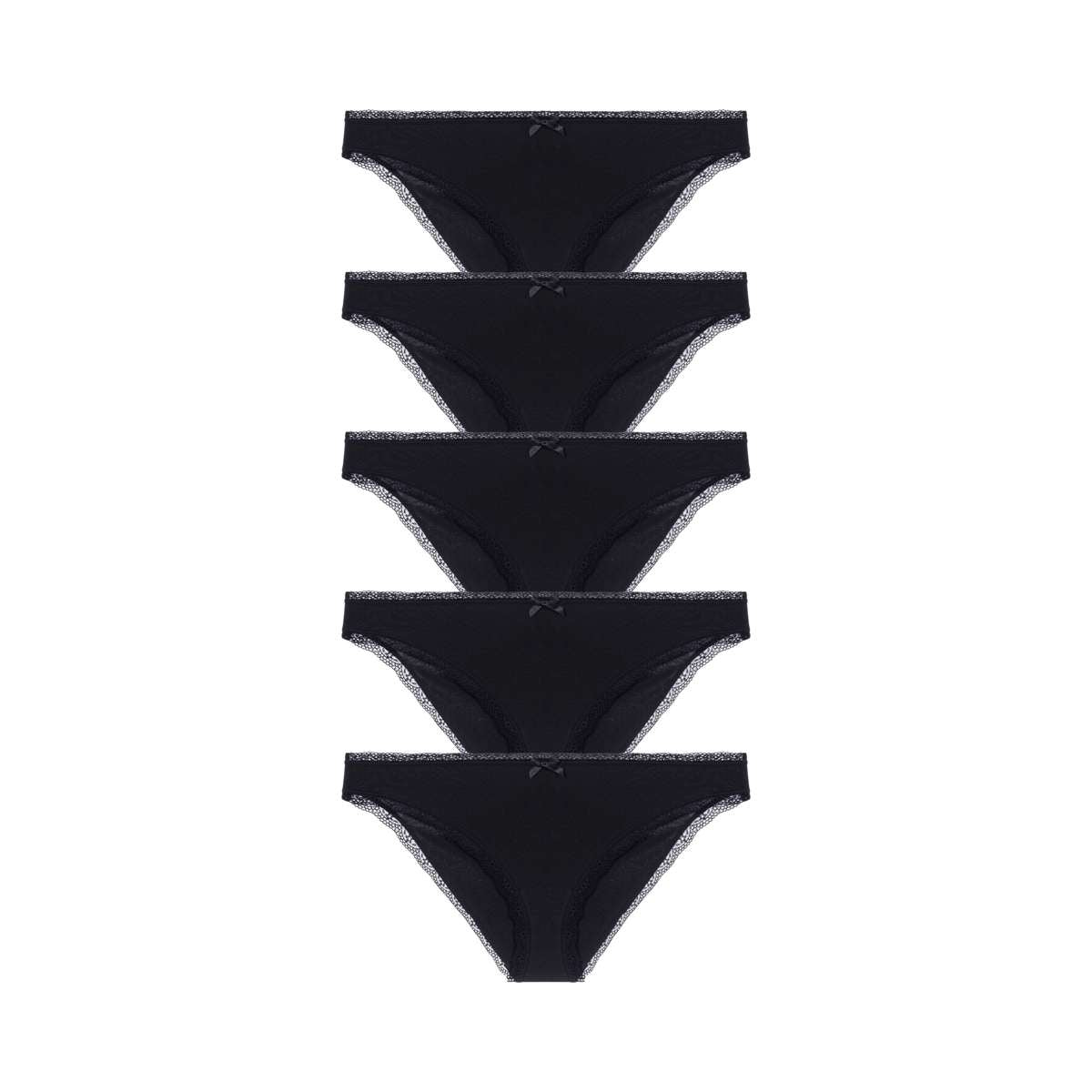 Essential Cotton 5 Pack Brazilian