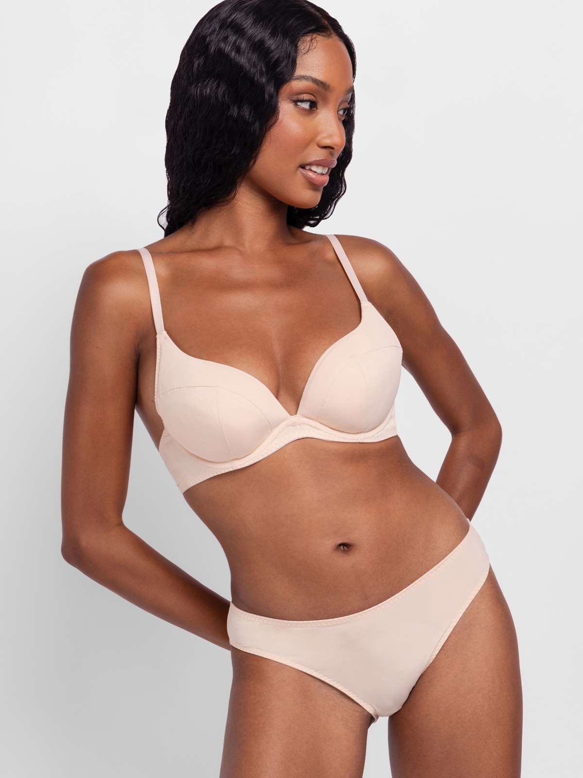 Angie 2pp Push Up Push Up Plunge Bra