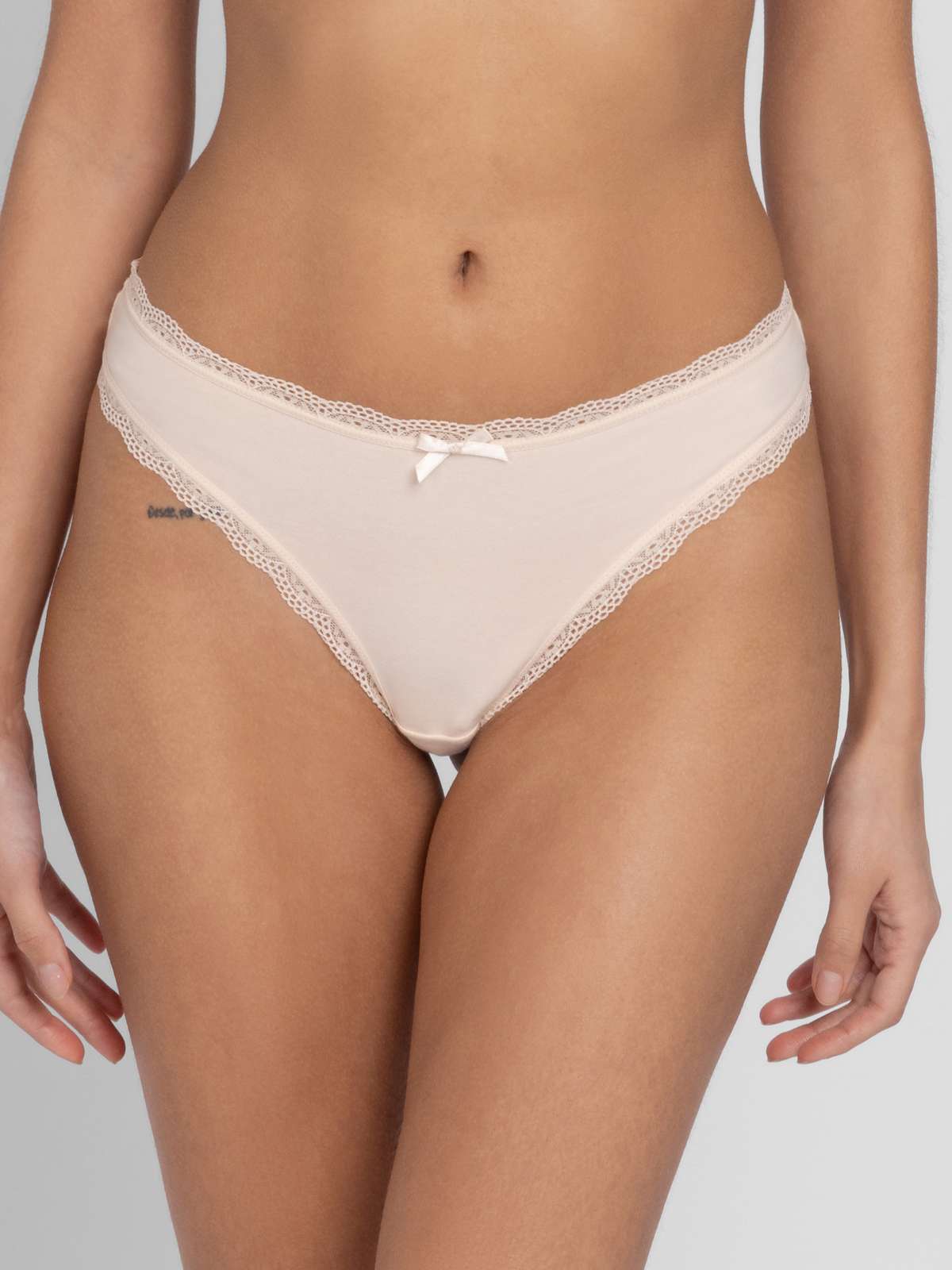 Essential Cotton 3 Pack Thong