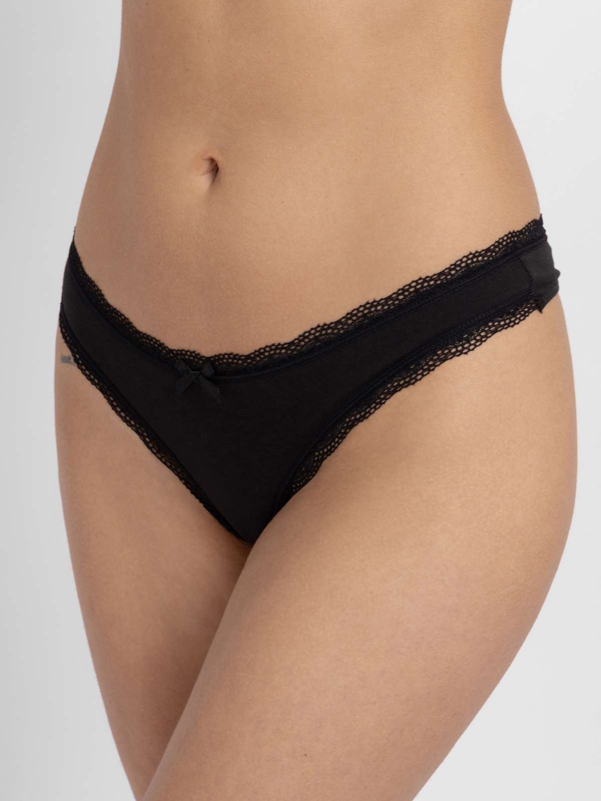 Essential Cotton 3 Pack Thong