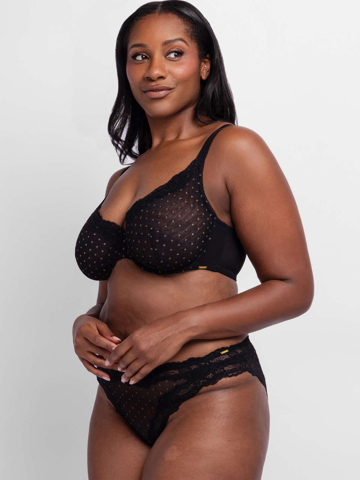 Origins Shimmer Dot Mesh Brief